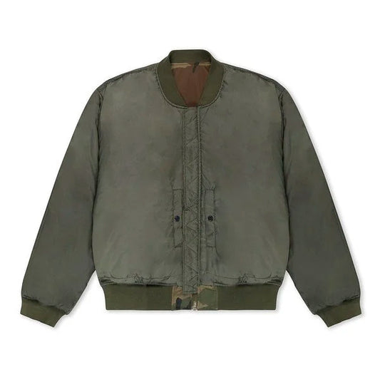 SHOE REVERSIBLE CAMO BOMBER JACKET