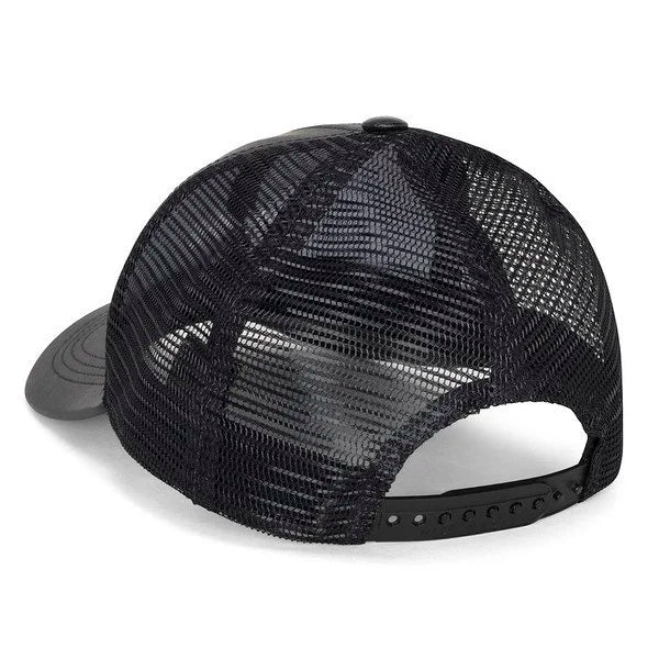 SHOE LEATHER TRUCKER HAT